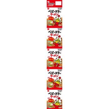베이비스타 라멘 5연 치킨맛 95g