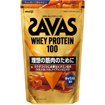 자바스 웨이 프로틴 100 캐러멜 풍미 450g 메이지(구 메이지 제과)