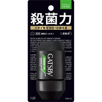 개츠비 프리미엄 데오 롤온 아쿠아 티트라스 60ml 만담
