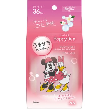 해피데오 보디 시트 우루사라 꽃비누 36매 만담