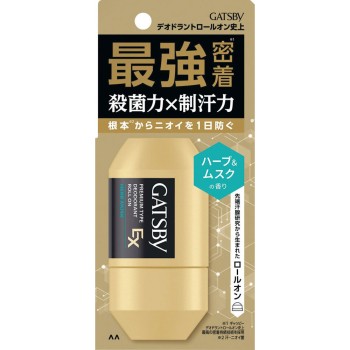 GB EX 프리미엄 데오 롤온 허브 & 머스크 60ml 만담 (의약외품)