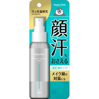 해피데오 약용 땀 컨트롤 미스트 80ml 만담 (의약외품)