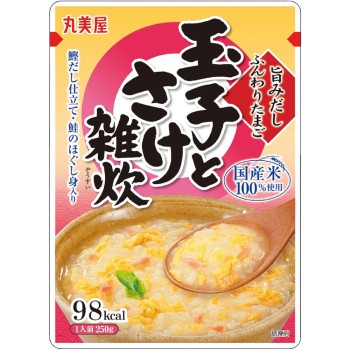 달걀과 연어 잡죽 250g