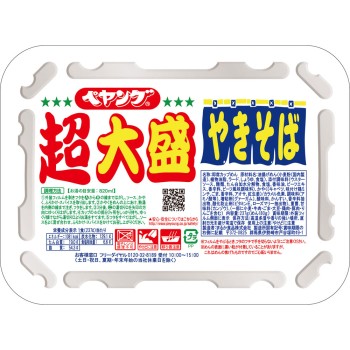 페양구 소스 야키소바 초대용량 237g
