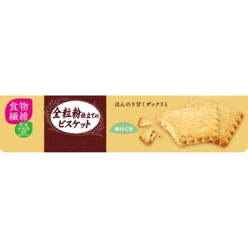 통밀로 만든 비스킷 14매 모리나가 제과