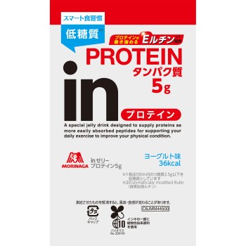 in젤리 프로테인 180g 모리나가제과