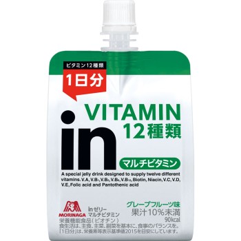 in젤리 멀티비타민 180g 모리나가제과
