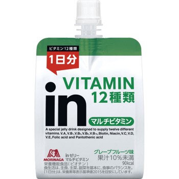 in젤리 멀티비타민 180g×36 모리나가제과