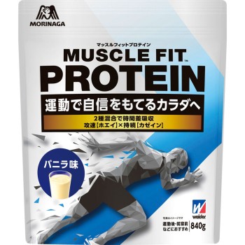 위더 머슬핏 프로테인 바닐라맛 840g 모리나가제과