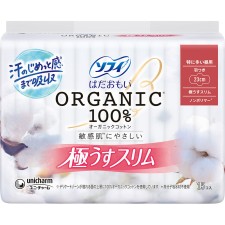 소피 하다오모이 오가닉 코튼 극박 슬림 230 날개 포함 15매 유니참
