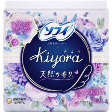 소피 Kiyora 플로럴 릴랙스 72매 유니참