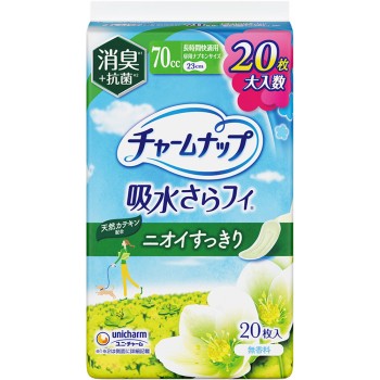 참냅 장시간 쾌적용 소취 타입 20매 유니참