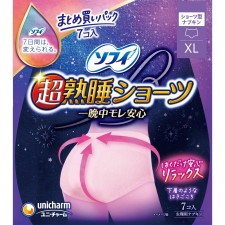소피 초숙면 쇼츠 XL 7매 유니참