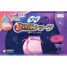 소피 초숙면 쇼츠 XL 7매 유니참