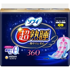 소피 초숙면 가드 360 6매 유니참 (의약외품)