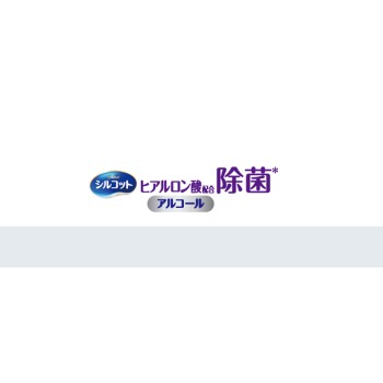 실코트 알코올 제균 웨트 티슈 보습성분 히알루론산 배합 알코올 타입 본체 40매 유니참
