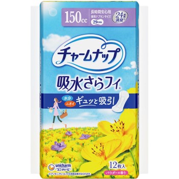 참냅 장시간 안심용 12매 유니참