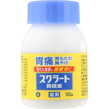 스크라트 위장약(정제) 102정 라이온