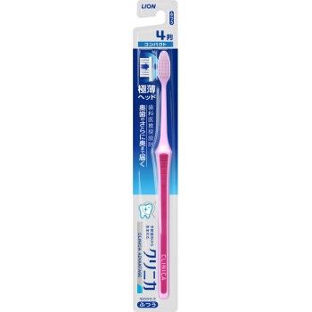 클리니카 어드밴티지 칫솔 4열 컴팩트 1개 칫솔 보통 라이온