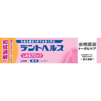 덴트 헬스 약용 치약 시린 차단 115g 라이온