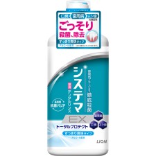 시스테마 EX 덴탈린스 알코올배합 마우스워시 450ml 라이온