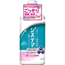 시스테마 EX 덴탈 린스 논알코올 구강세정제 450ml 라이온