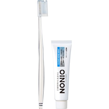 NONIO Mobile 휴대용 치약·칫솔 세트 트래블 세트 1개+30g 라이온