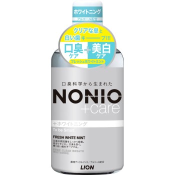 NONIO 플러스 화이트닝 덴탈 린스 마우스워시 600ml 라이온