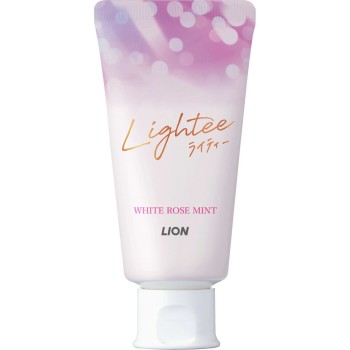 Lightee(라이티) 치약 화이트로즈민트 화이트닝 53g 라이온