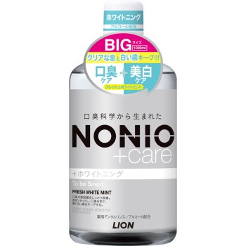 NONIO 플러스 화이트닝 덴탈 린스 마우스워시 1000ml 라이온