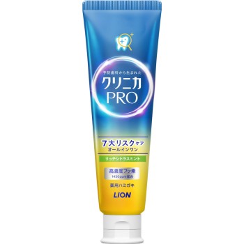 클리니카 PRO 올인원 치약 리치 시트러스 민트 치약 95g 라이온