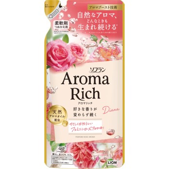 소프란 아로마리치 다이아나 리필용 380ml 라이온