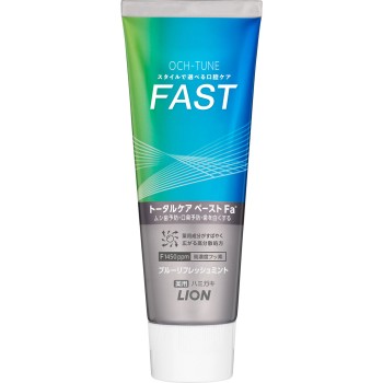 OCH-TUNE 치약 FAST 블루 리프레쉬 민트 130g 라이온