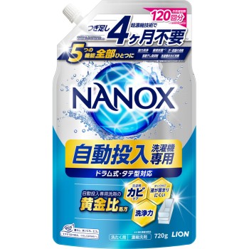 탑 NANOX 자동 투입 세탁기 전용 720g 라이온