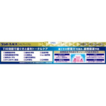 덴트 헬스 약용 치약 DX 프리미엄 120g 라이온