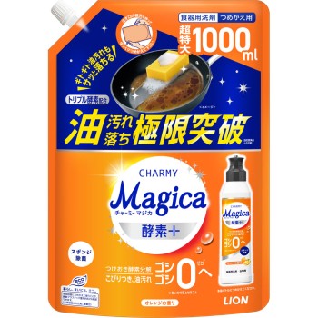 CHARMY Magica 효소+(플러스) 오렌지 향 리필용 1000ml 라이온