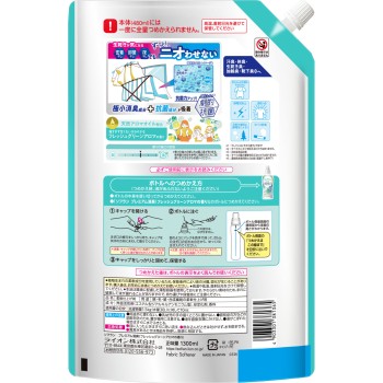 소프란 프리미엄 소취 섬유유연제 리필 대용량 프레시 그린 아로마 향 1300ml 라이온