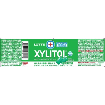 자일리톨 껌 라임민트 패밀리보틀 133g 롯데