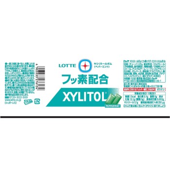 자일리톨+불소 페퍼민트 슬림 보틀 125g