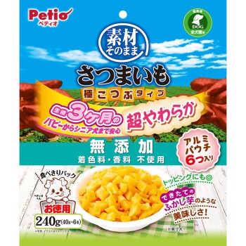 소재 그대로 고구마 극소 알 타입 40g×6봉