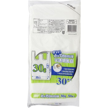 키친코너 Fit 손잡이 부착 폴리백 30L 30매 일본기겐공업