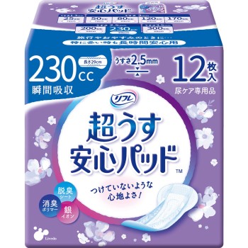 리프레 안심 패드 230cc 12매 리브두 코퍼레이션