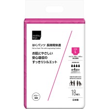 마츠키요 패는팬티 얇은타입 장시간 쾌적 L 18매