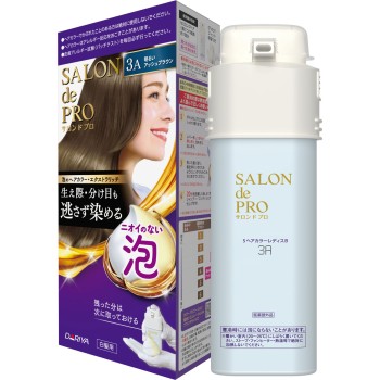 살롱드프로 거품 헤어컬러·엑스트라리치(새치용) 3A [밝은 애쉬브라운] 50g+50g 다리야