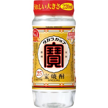 다카라 소주 「다카라 컵」 25도 220ml 다카라주조