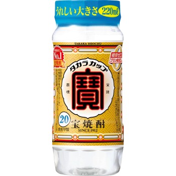 다카라 소주 「다카라 컵」 20도 220ml 다카라주조