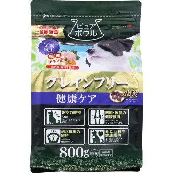 퓨어 볼 그레인 프리 7세 이상 성견용 800g 펫 라이브러리