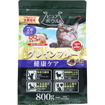 퓨어볼 그레인프리 7세이상 성묘용 800g 펫라이브러리
