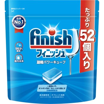 피니쉬 파워 큐브 M 52개 레킷벤키저재팬