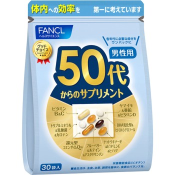 50대부터의 서플리먼트 남성 30일분 30봉 판클
